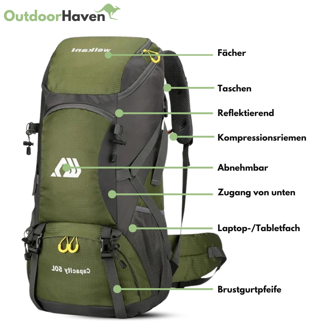 50L Rucksack – Outdoor
