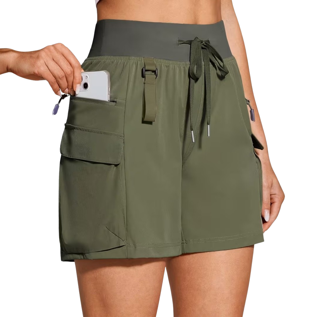 Damen Shorts – Wandern – Mit Reißverschlusstaschen