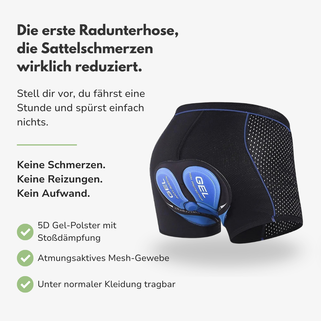 Gepolsterte Fahrradhose – Damen & Herren
