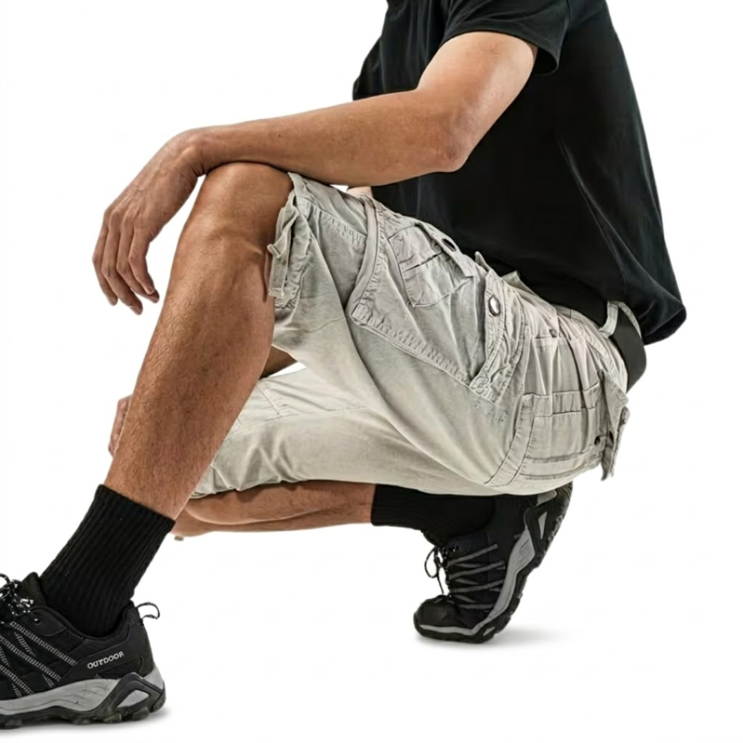 Herren Cargo Shorts – Multi-Pocket – Taktisch & Atmungsaktiv