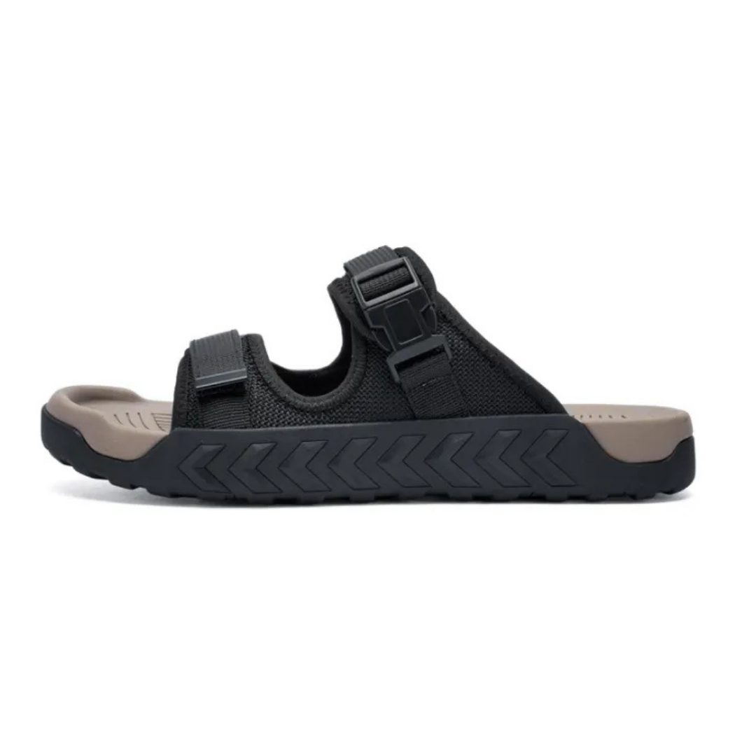 Herren Outdoor Slide Sandalen – Verstellbare Riemen – Rutschfeste Sohle