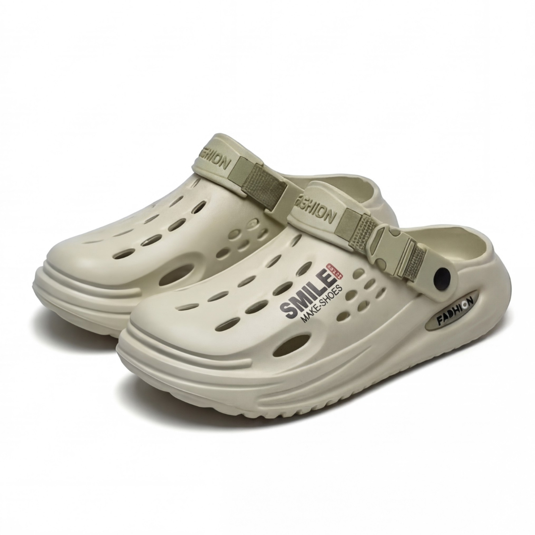 Herren Slip-On Clogs – Bequeme Sandalen – Outdoor-Slipper
