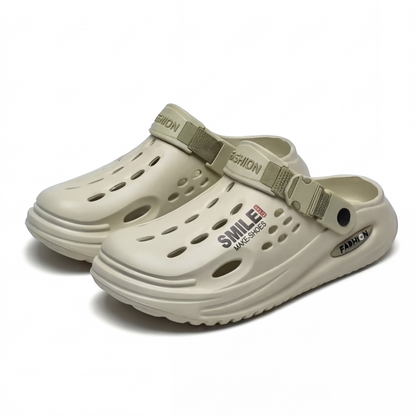 Herren Slip-On Clogs – Bequeme Sandalen – Outdoor-Slipper