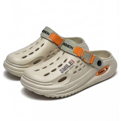 Herren Slip-On Clogs – Bequeme Sandalen – Outdoor-Slipper